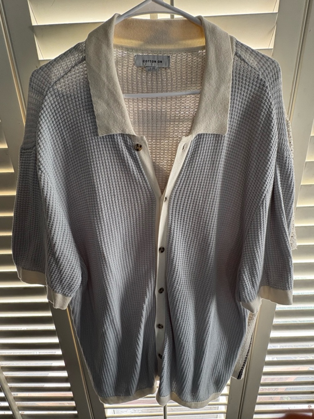 Cotton On Cream Open-Knit Lightweight Cardigan